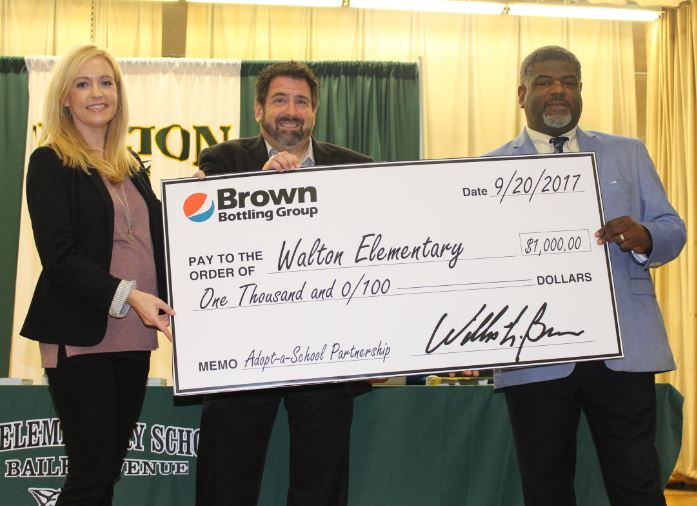 Brown Bottling Group Celebrates 35 Years of AdoptaSchool Partnership