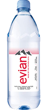 evian water