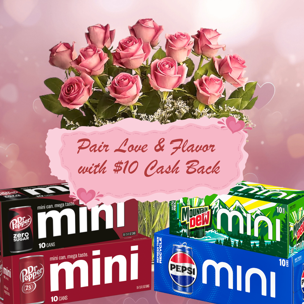 Roses, Soda, & $10 Cash Back — A Perfect Valentine’s Deal - Brown ...