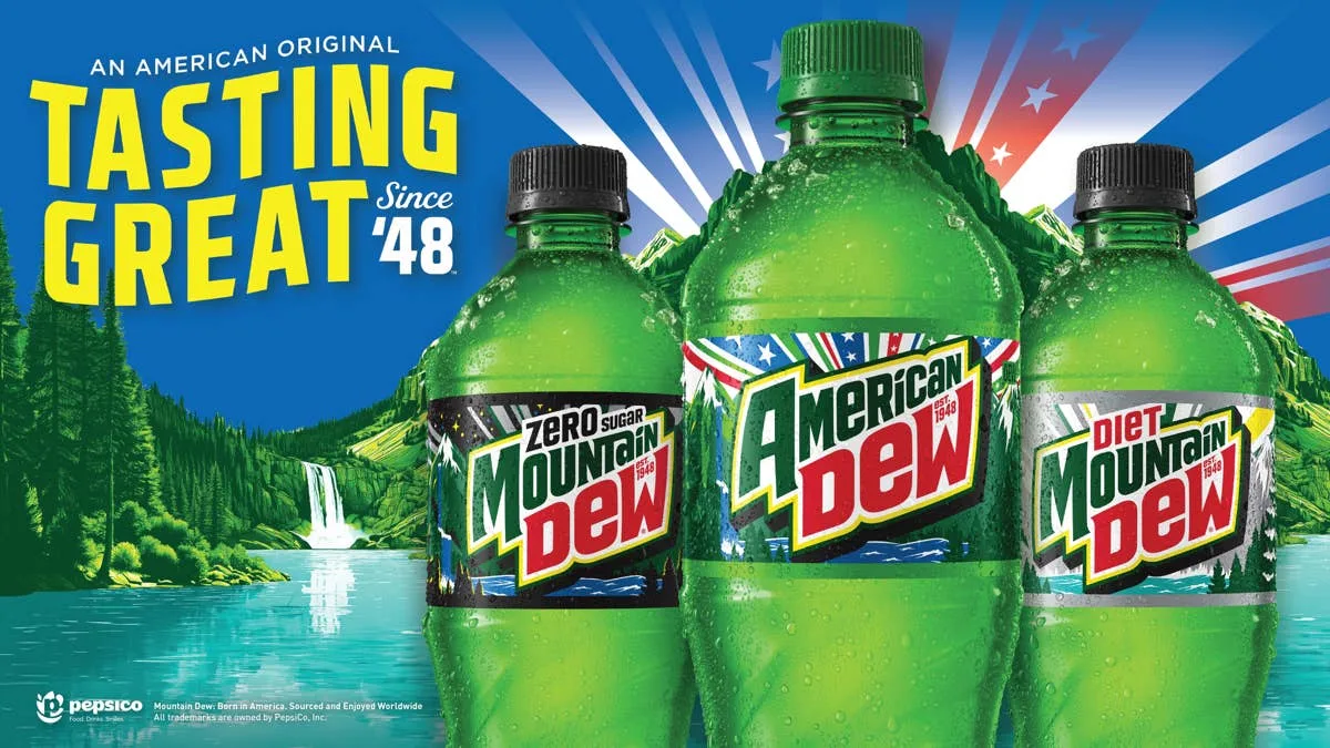 American Dew Celebrate America 250th